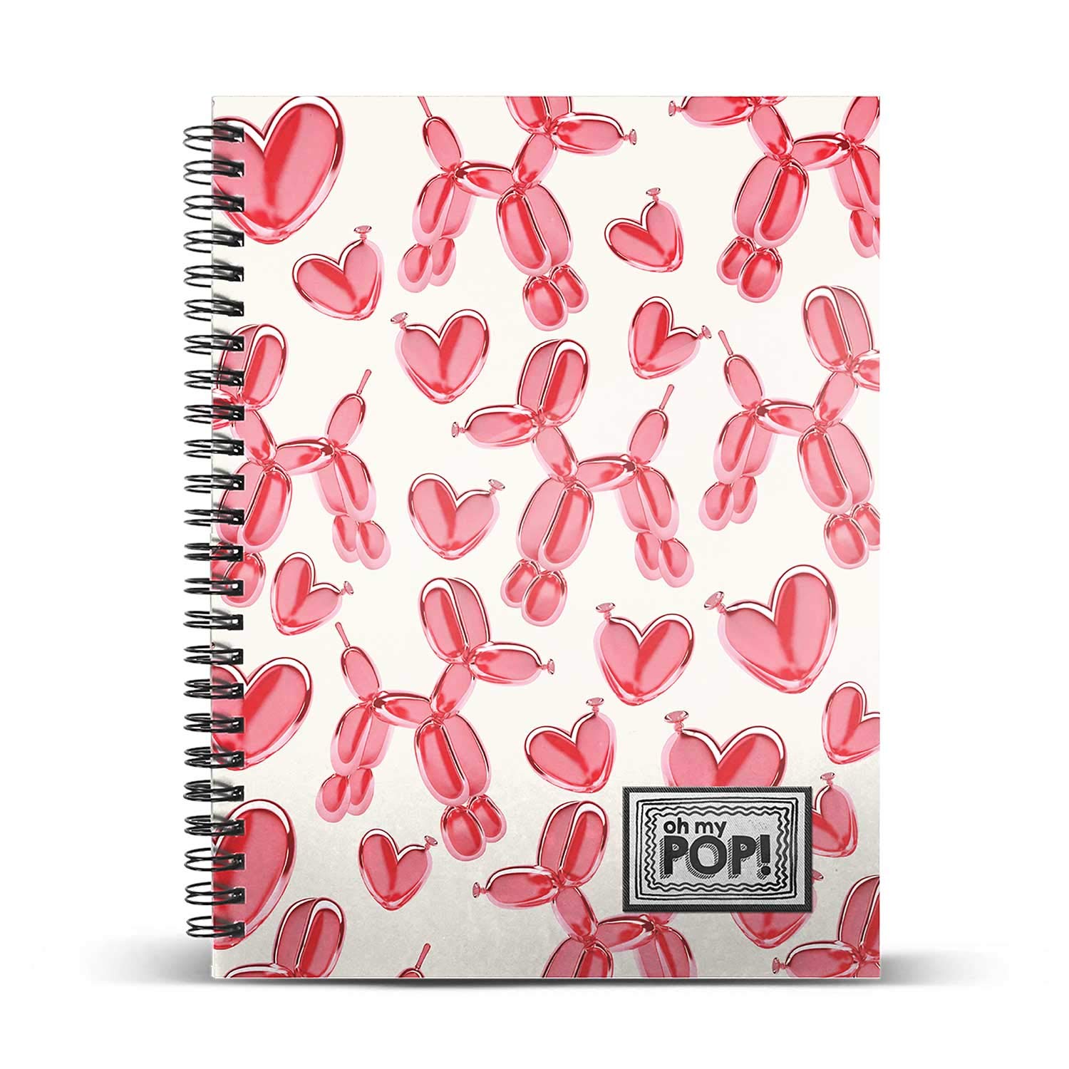 oh-my-pop-globoniche-cahier-spirale-a5-quadrill image 1