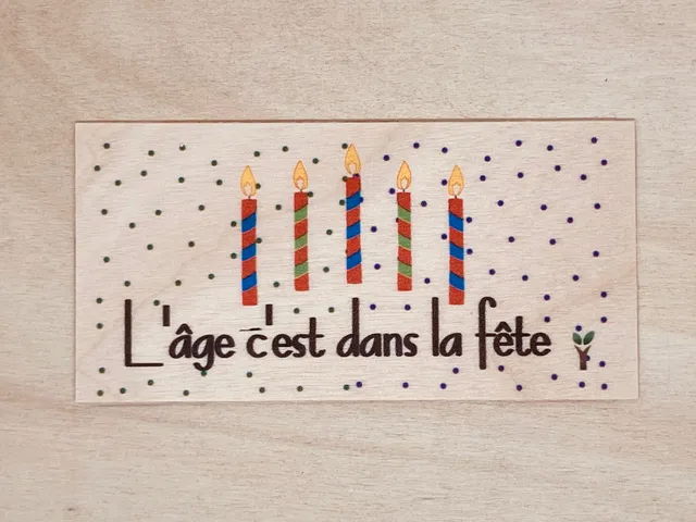 hylarion-cartes-l-ge-c-est-dans-la-f-te-carte-bois-anniversaire image 1