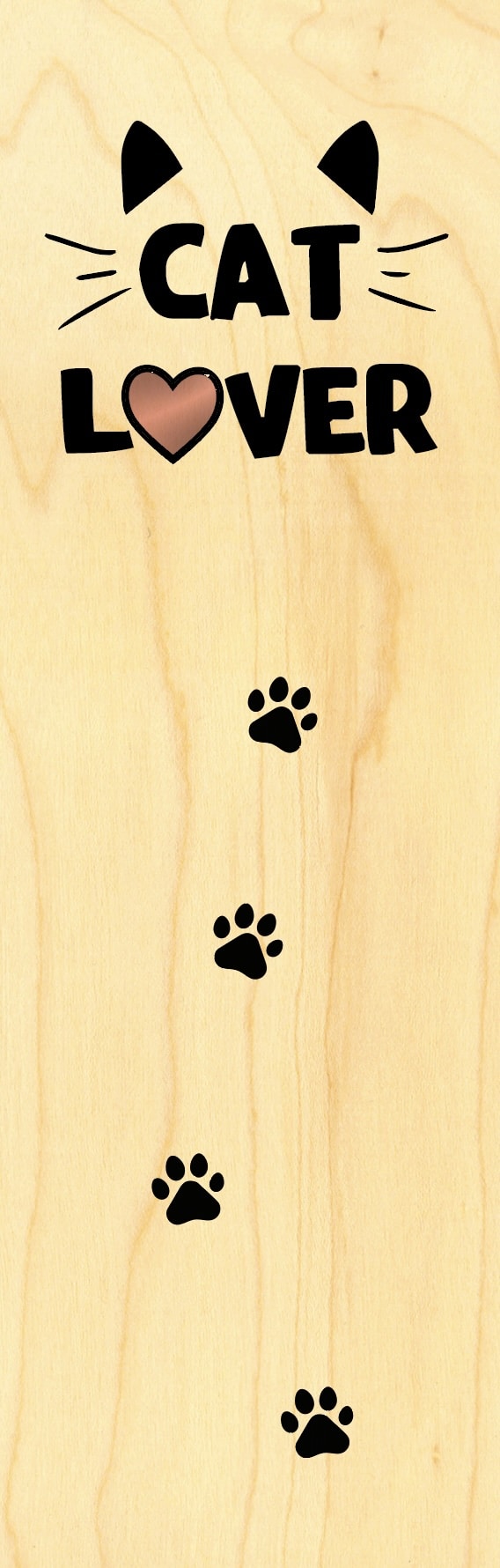 hironwoods-marque-page-bois-chat-cat-lover-animaux image 1