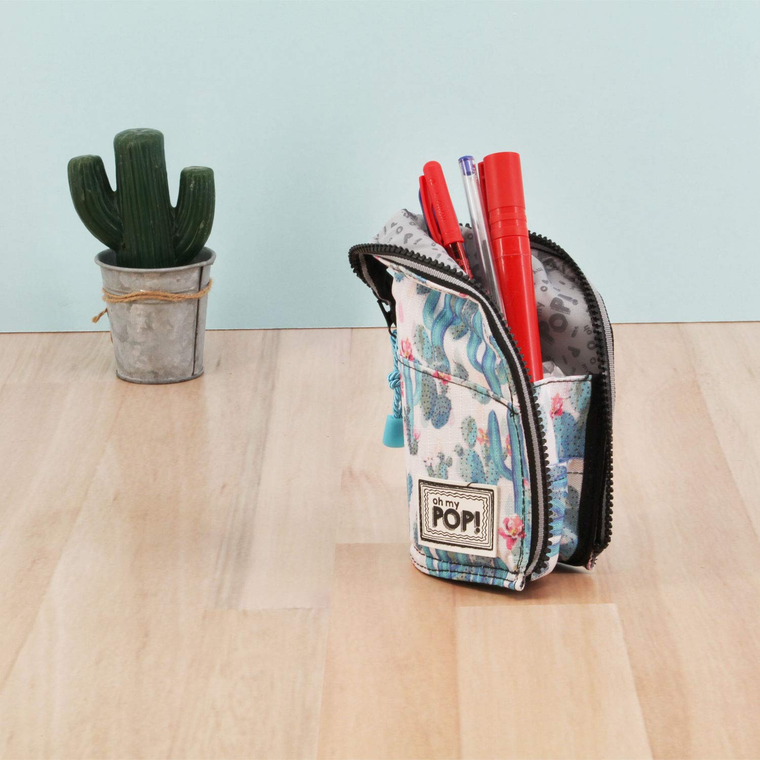 oh-my-pop-cactus-trousse-verticale-verte-porte-crayons image 4