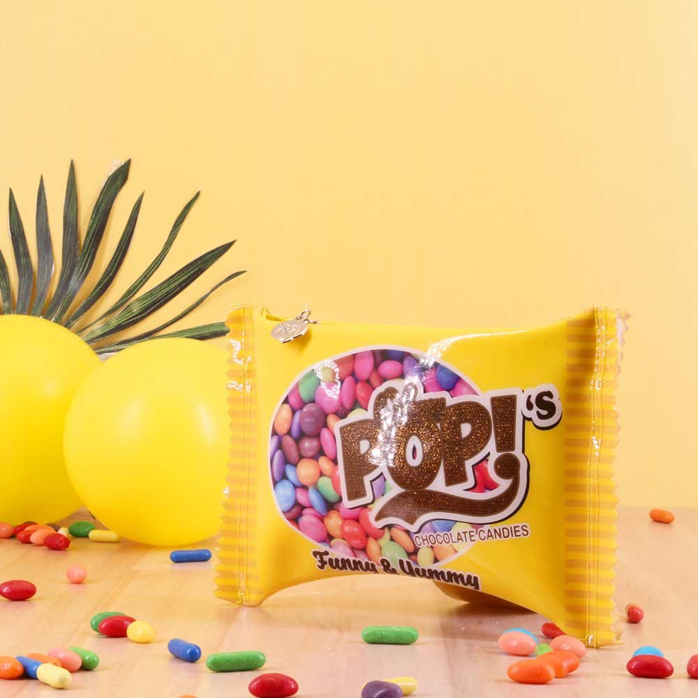 oh-my-pop-chococandy-trousse-de-toilette-jaune-24-cm image 4