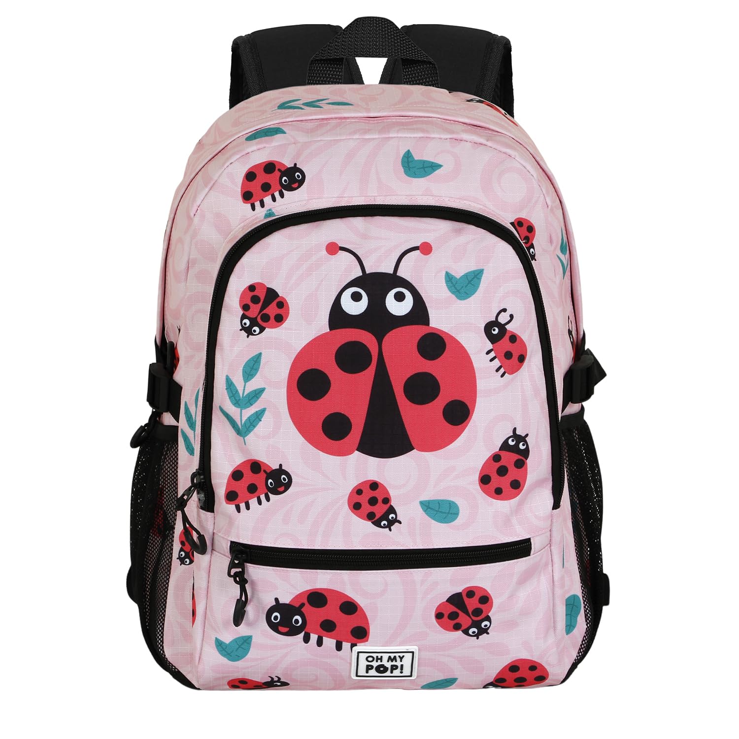 oh-my-pop-ladybug-sac-dos-fight-fan-2-2-rose-24l image 2