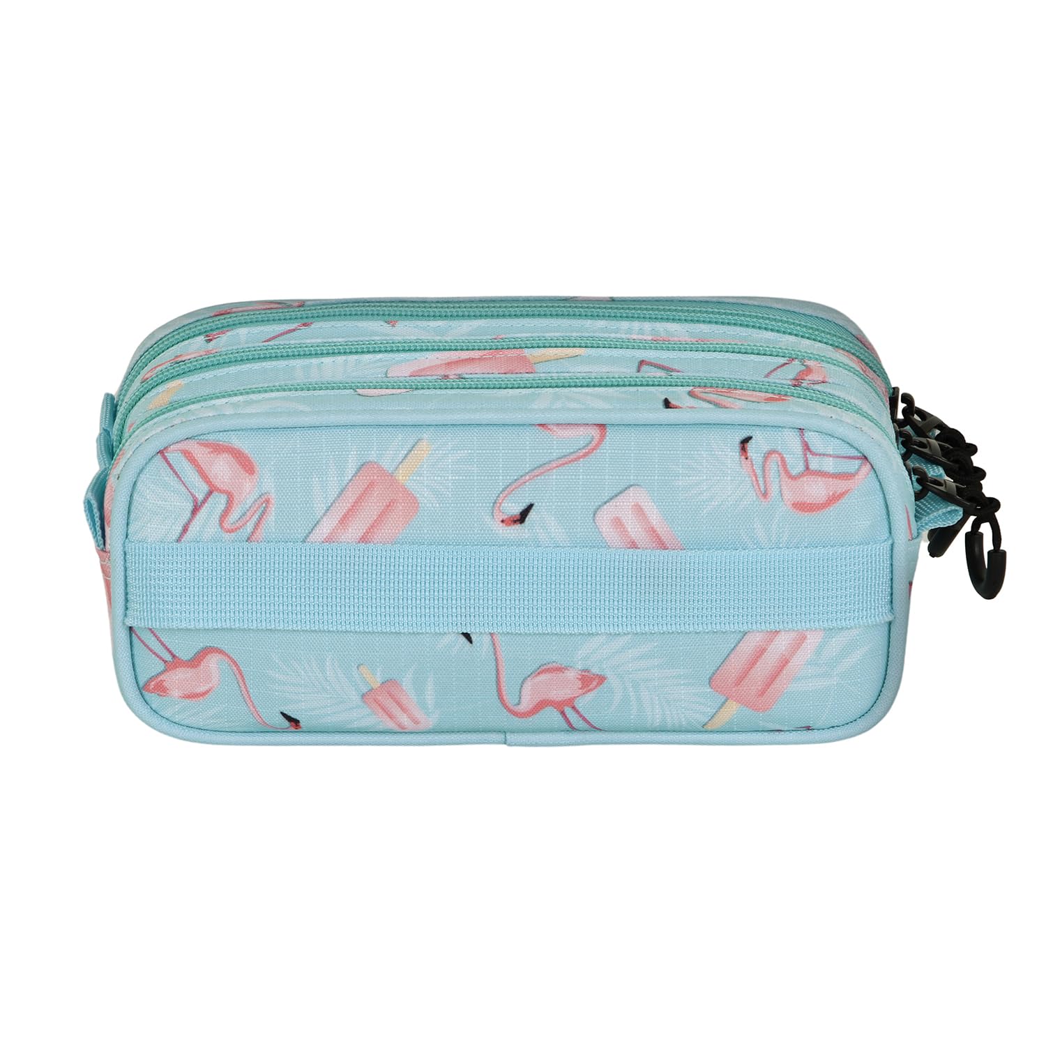 oh-my-pop-ice-flamingo-trousse-scolaire-turquoise-23-cm image 3