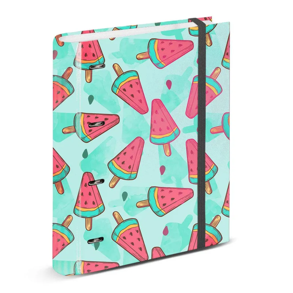 oh-my-pop-frech-classeur-anneaux-a4-lastique-4-anneaux image 1