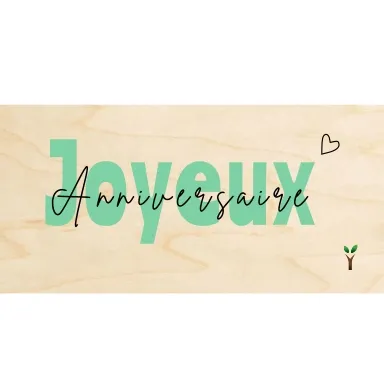 hylarion-cartes-joyeux-anniversaire-carte-bois-anniversaire image 1