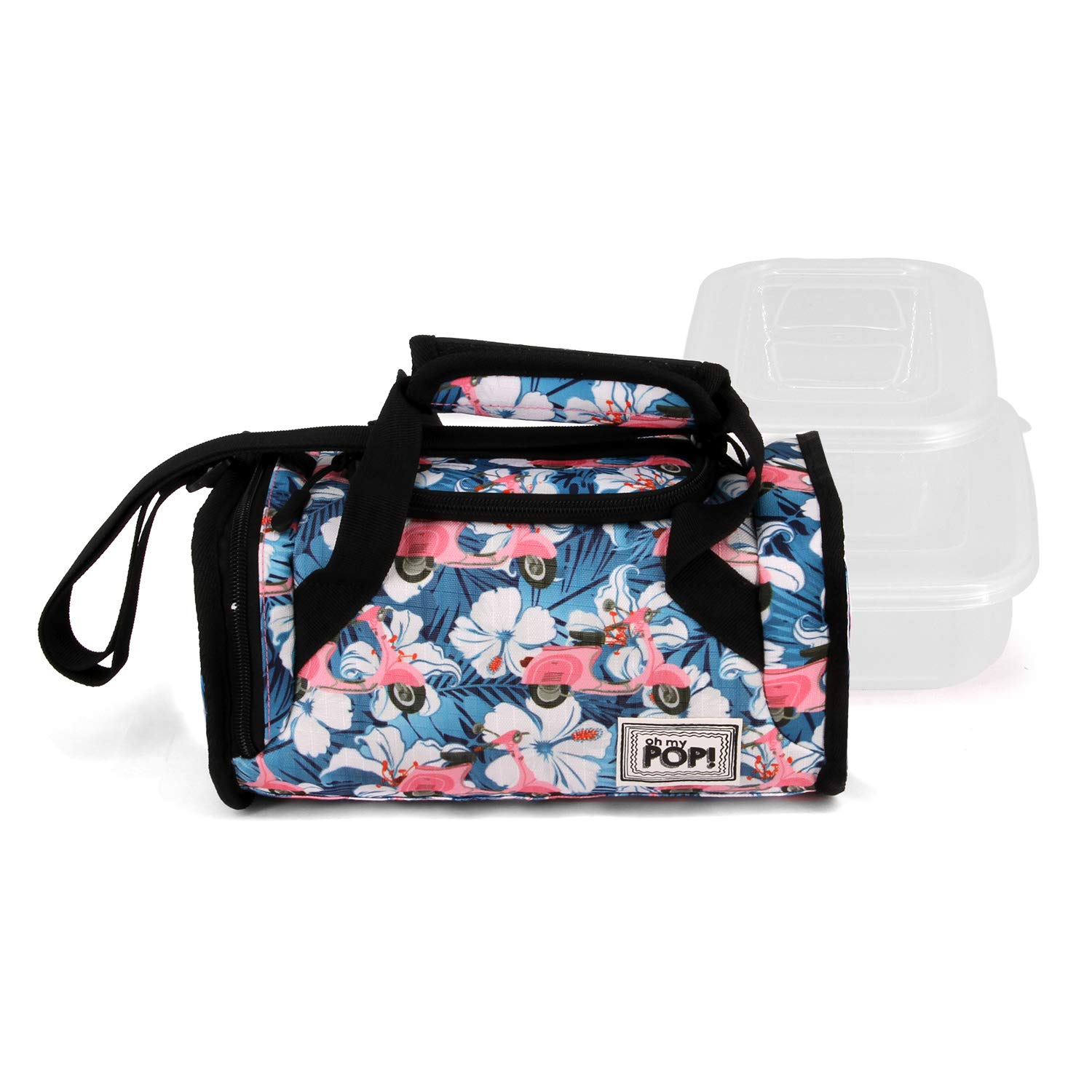 oh-my-pop-pink-scooter-sac-lunch-25-cm-multicolore image 2