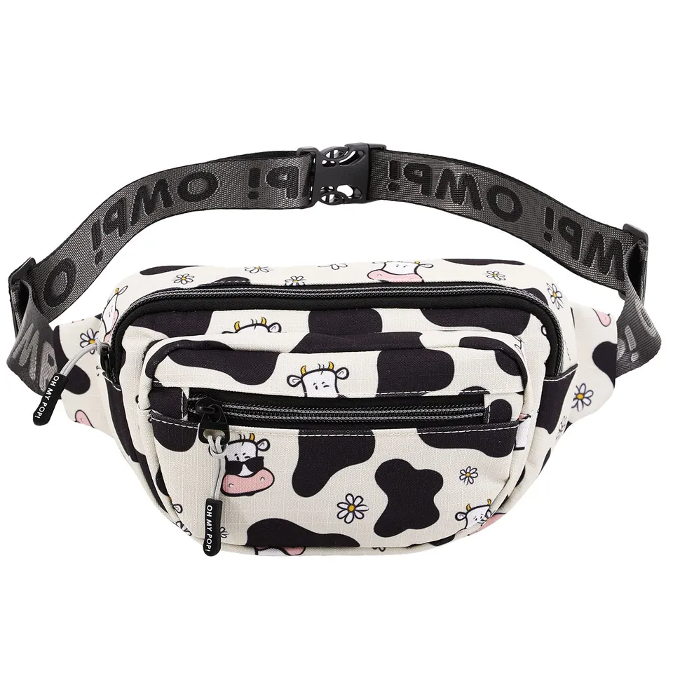 oh-my-pop-cow-glaze-sac-banane-beige image 1