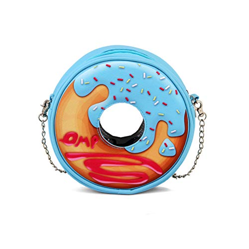 oh-my-pop-donut-sac-bandouli-re-rond-bleu image 8