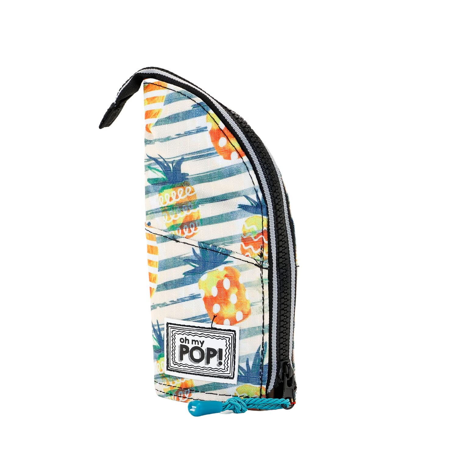 oh-my-pop-ananas-trousse-verticale-jaune-21-x-9-cm image 1