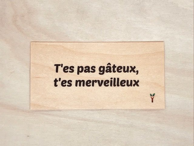 hylarion-cartes-t-es-pas-g-teux-carte-en-bois-humour image 1