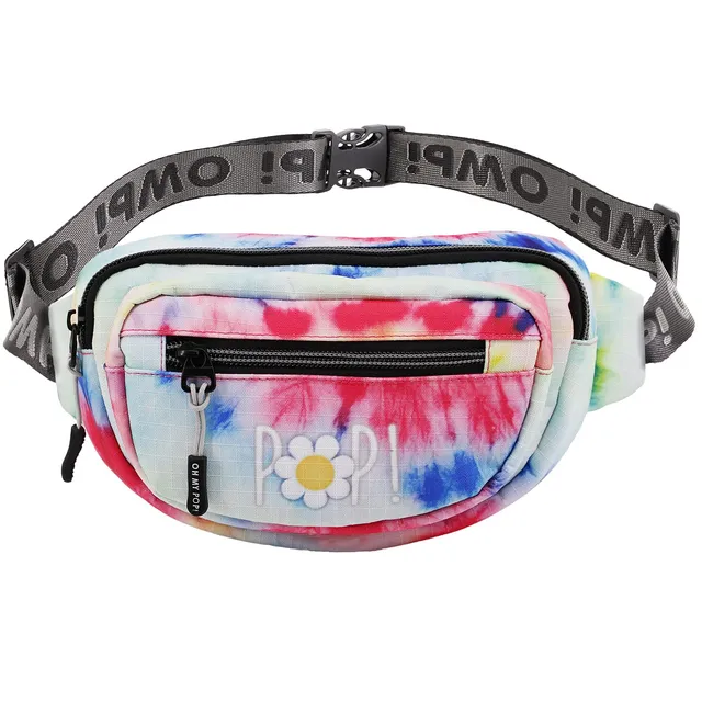 oh-my-pop-tie-dye-glaze-sac-banane-multicolore image 1