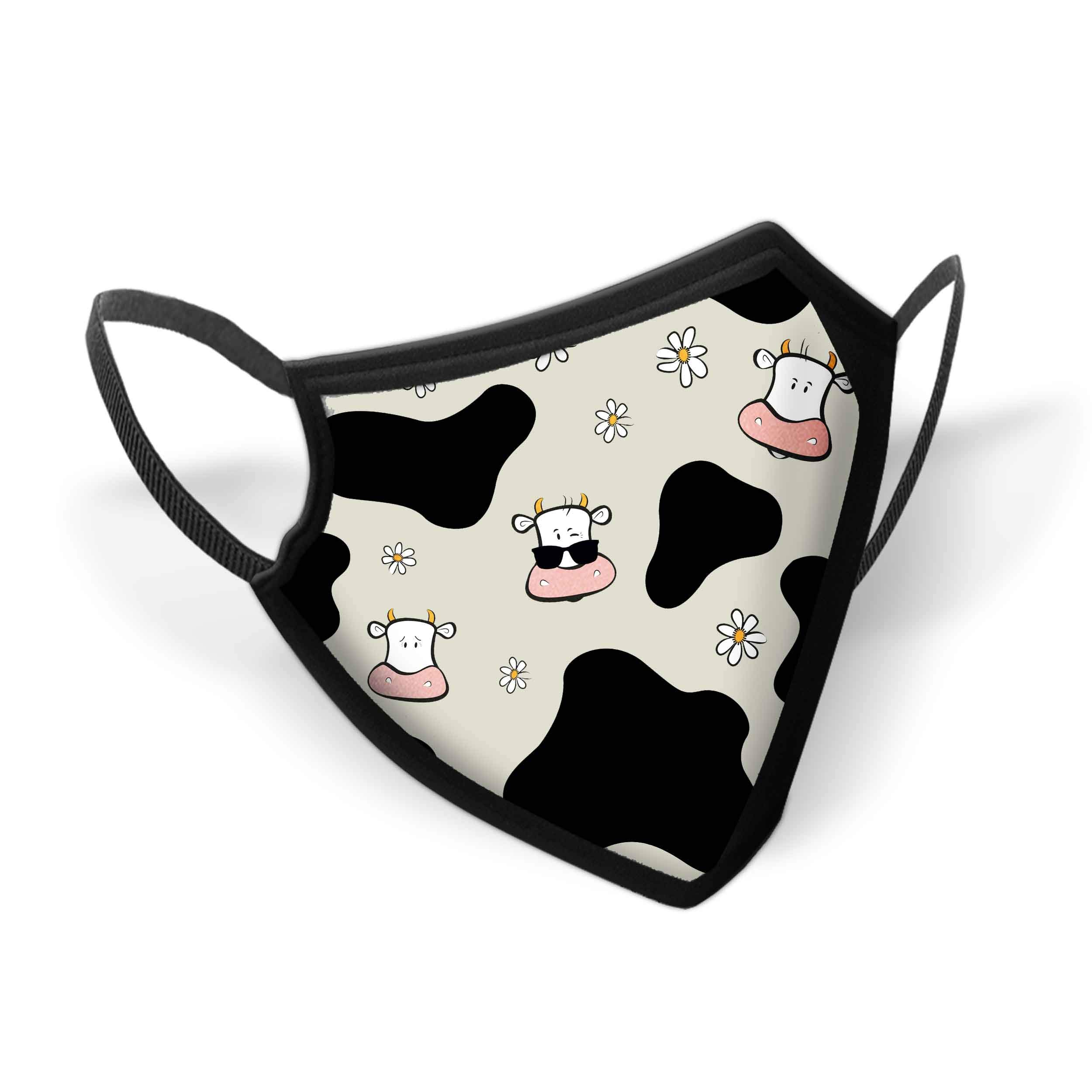oh-my-pop-02537-masque-tissu-cow-beige image 1