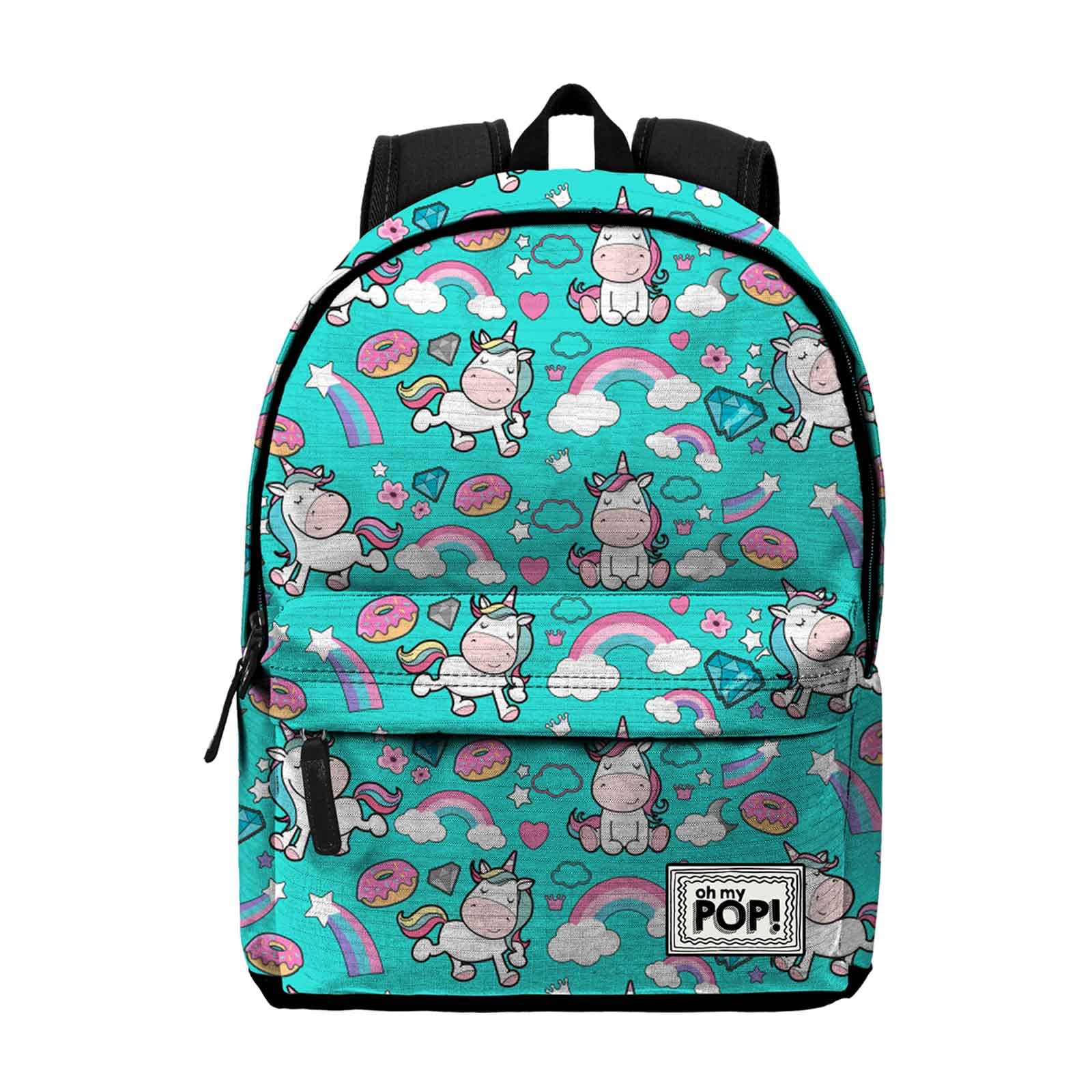 oh-my-pop-cutie-sac-dos-hs-fan-turquoise image 1