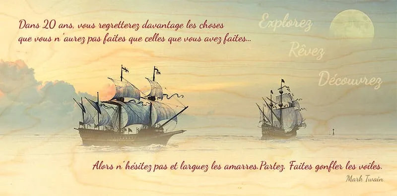 hironwoods-carte-bois-panoramique-bateaux-pirates-100x200mm image 1