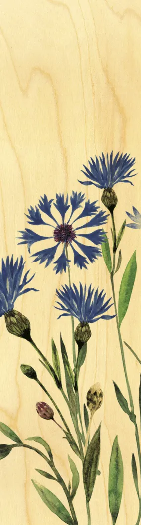 hironwoods-marque-pages-fleurs-oeillets-signet-bois image 1