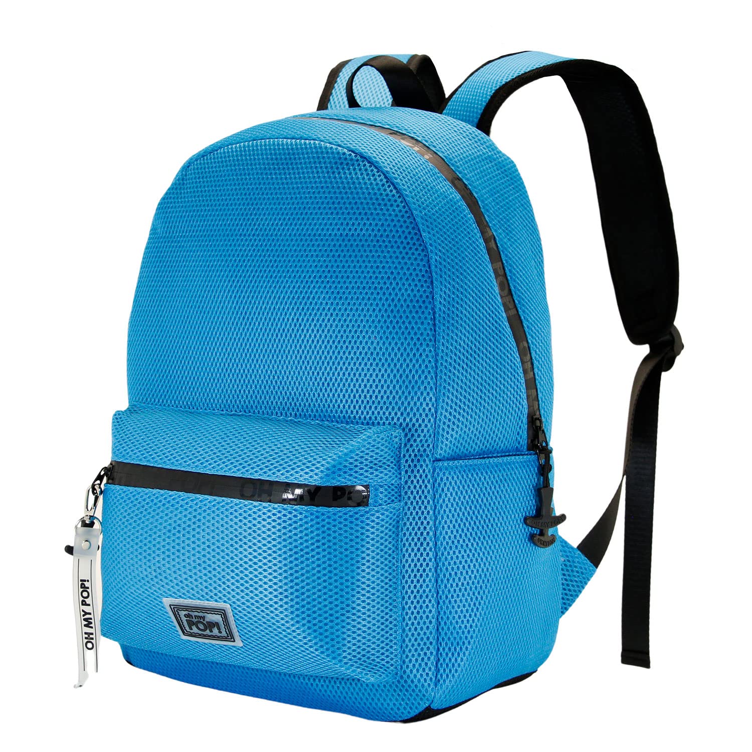 oh-my-pop-mesh-sac-dos-bleu-maille-polyester image 1