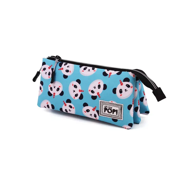 oh-my-pop-pandicorn-trousse-triple-3-compartiments-multicolore image 1