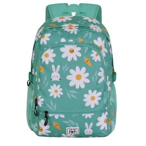 oh-my-pop-blooming-sac-dos-turquoise-24-l-fight-fan image 7