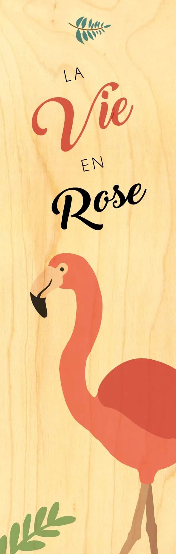 hironwoods-vie-en-rose-marque-page-bois-oiseau image 1