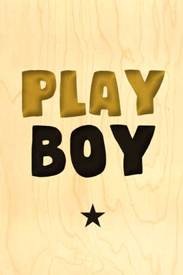 hironwoods-cartes-postales-bois-carte-happy-wood-playboy image 1