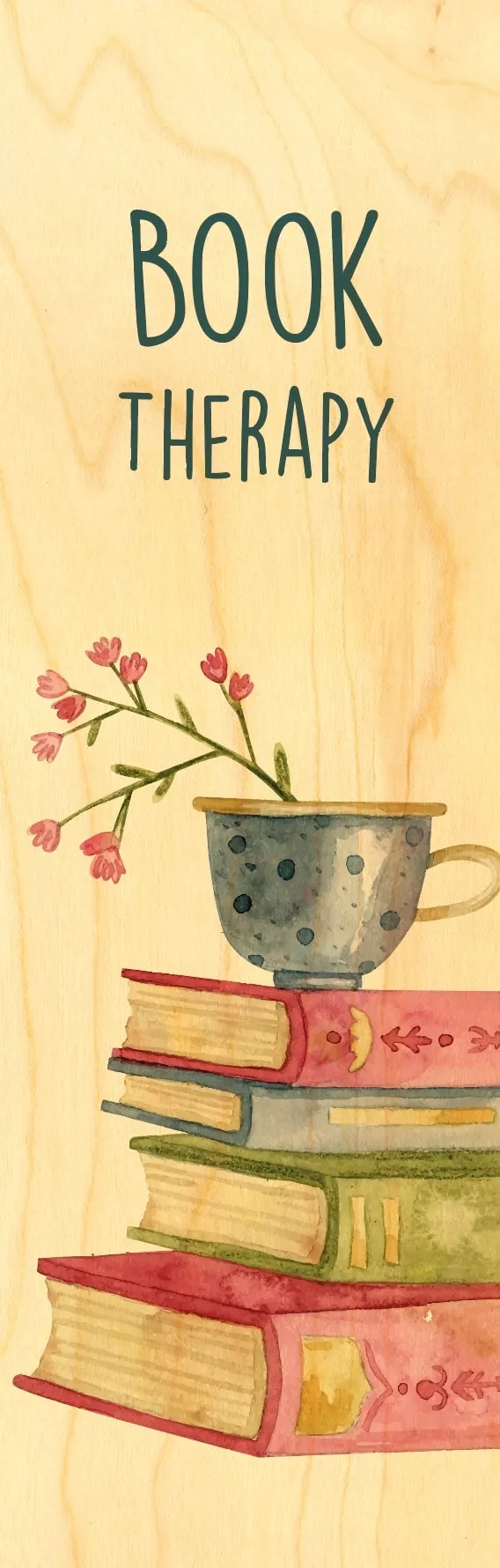 hironwoods-marque-pages-signet-bois-book-therapy image 1