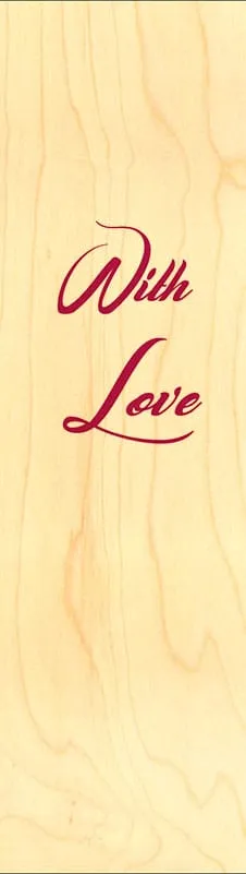hironwoods-marque-page-bois-with-love-cadeau-lecture image 1