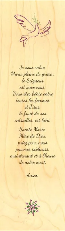 hironwoods-articles-religieux-colombe-marie-signet-bois image 1