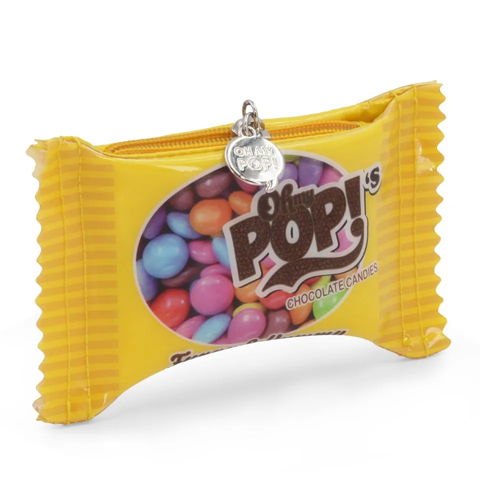 oh-my-pop-chococandy-porte-monnaie-jaune-zipp image 1