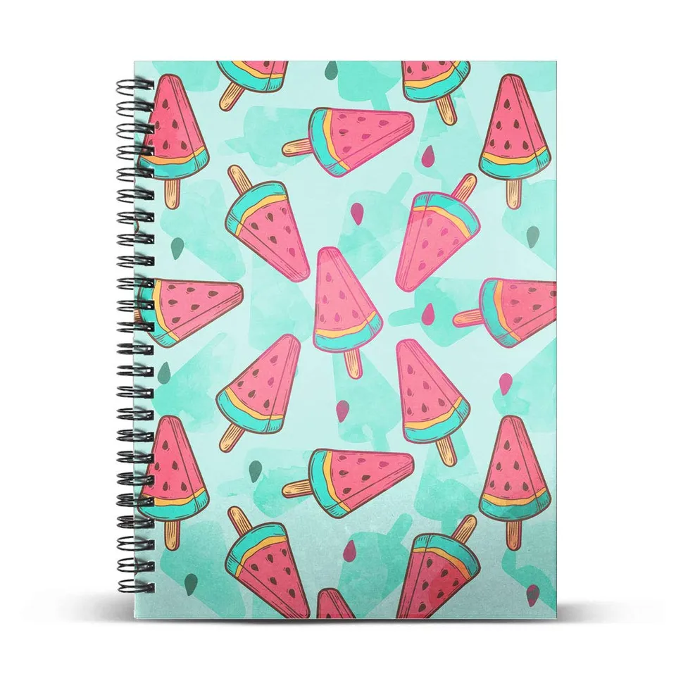 oh-my-pop-frech-cahier-spirale-a4-rigide-120-feuilles image 1