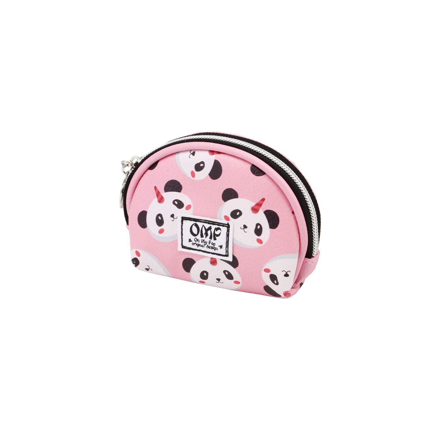 oh-my-pop-sport-porte-monnaie-rose-zipp image 1