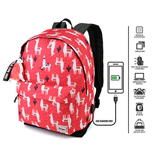 oh-my-pop-cuzco-sac-dos-multicolore-42-cm-23-l image 8