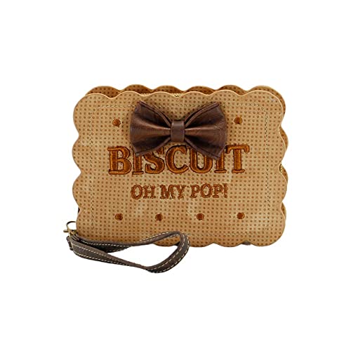 oh-my-pop-biscuit-portefeuille-petit-beige-8-cartes image 5