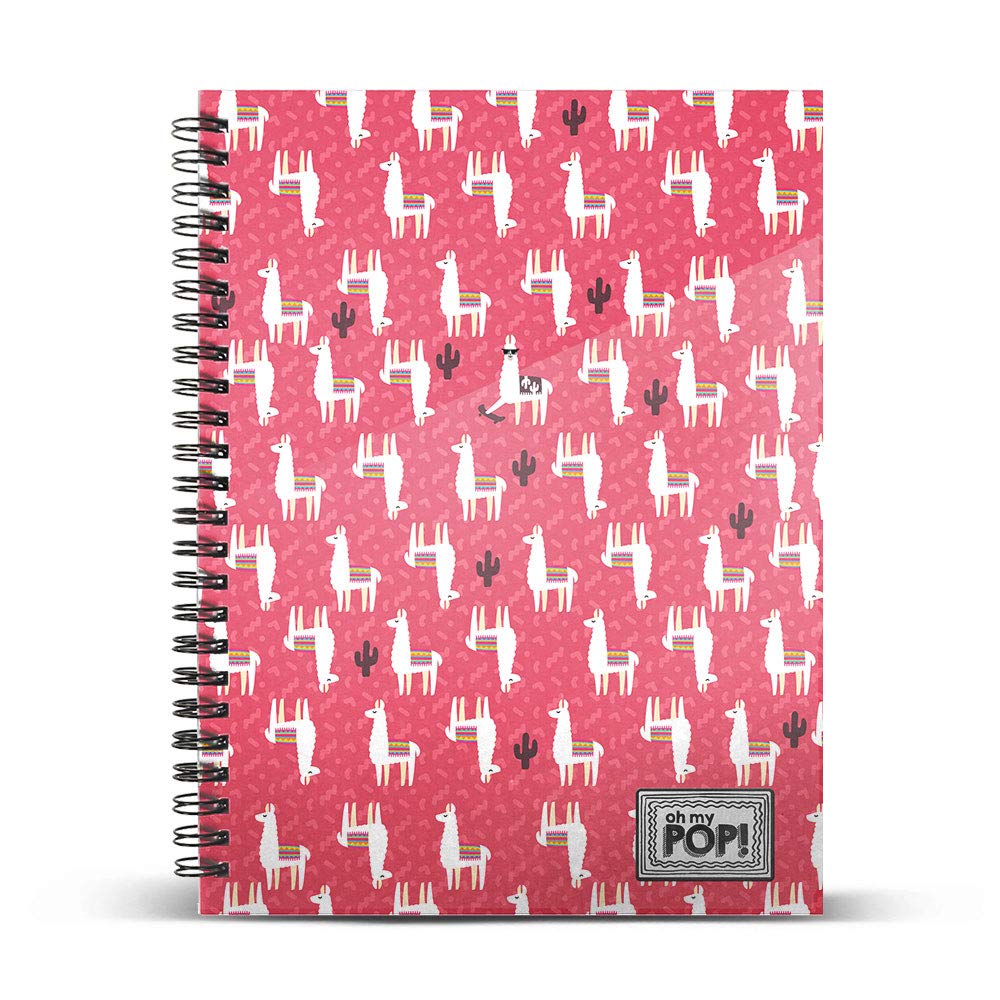 oh-my-pop-cuzco-cahier-a4-spirale-120-feuilles image 1