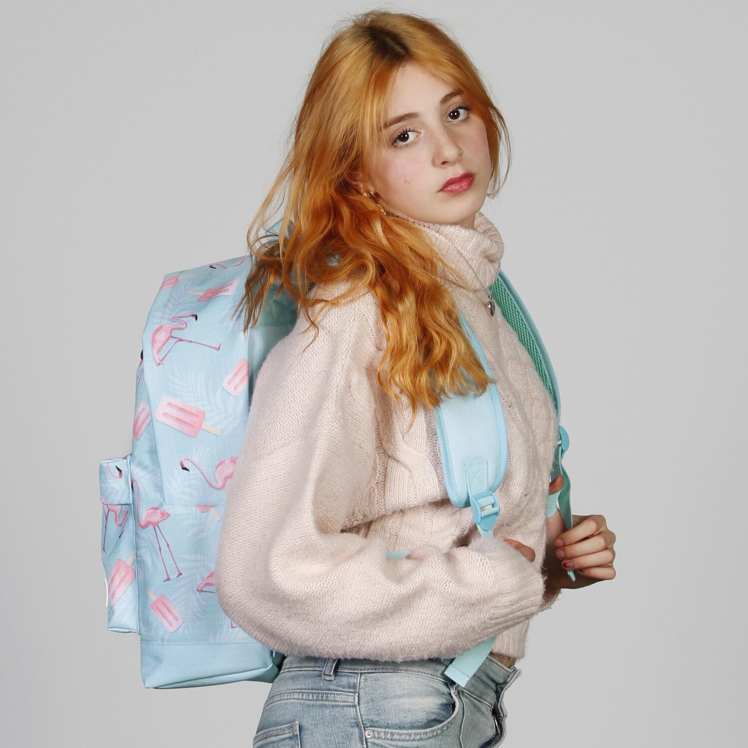 oh-my-pop-ice-flamingo-fan-2-2-sac-dos-turquoise-24-l image 7