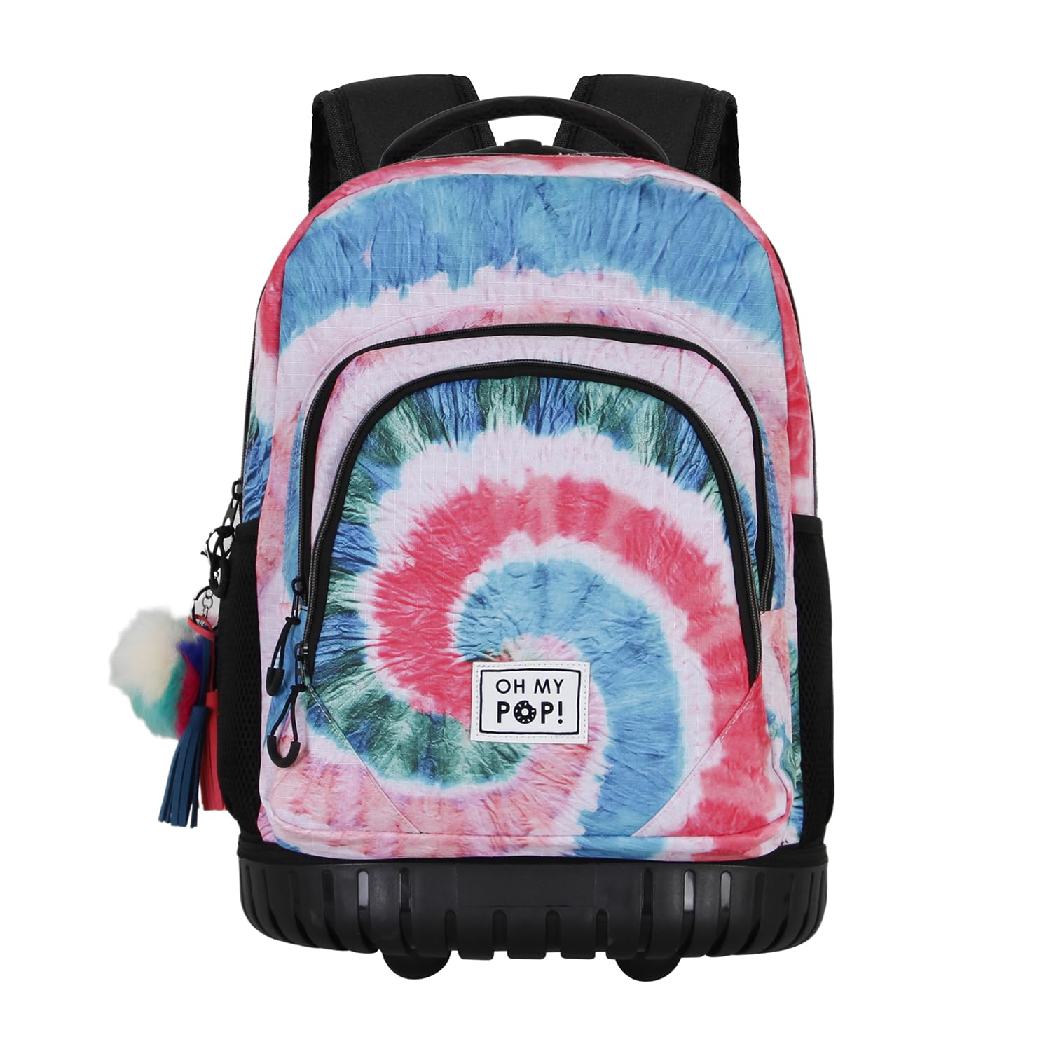 oh-my-pop-voyage-gts-fan-sac-dos-roulettes-noir image 2