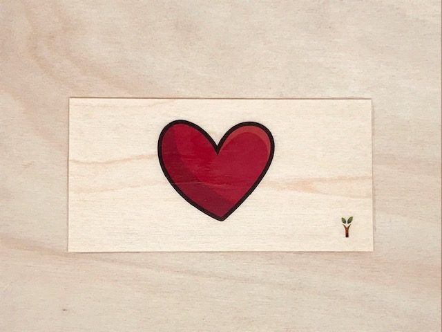 hylarion-cartes-coeur-rouge-carte-postale-rouge image 1