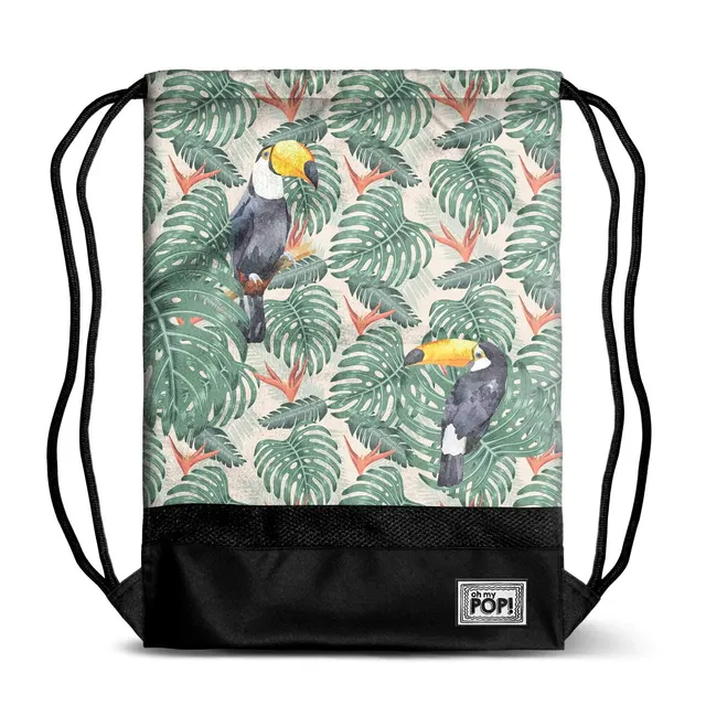 oh-my-pop-toucan-sac-cordon-vert-sport-47-cm image 1