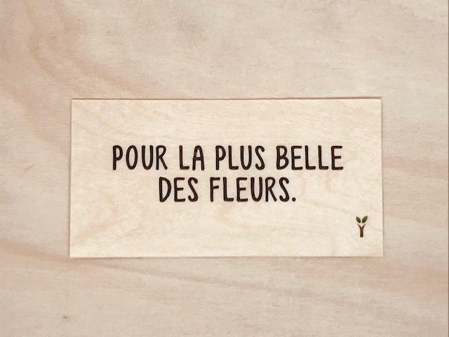hylarion-cartes-belle-fleur-carte-bois-10x5-cm image 1