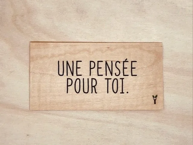 hylarion-cartes-carte-en-bois-une-pens-e-pour-toi image 1