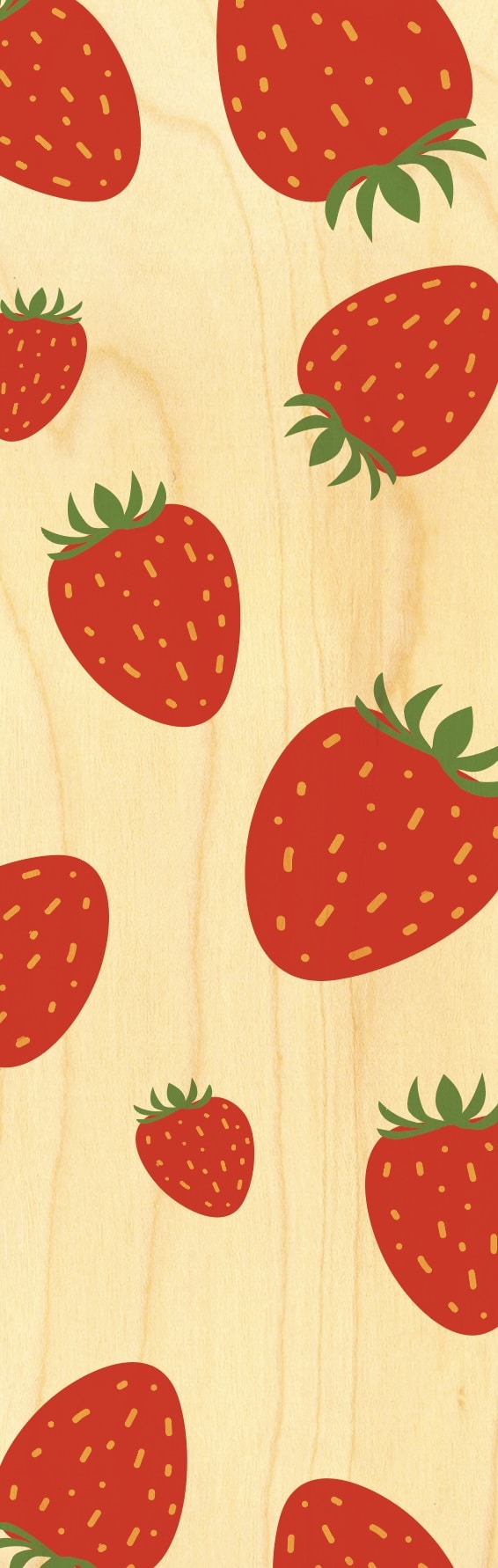 hironwoods-marque-pages-signet-bois-fraise image 1