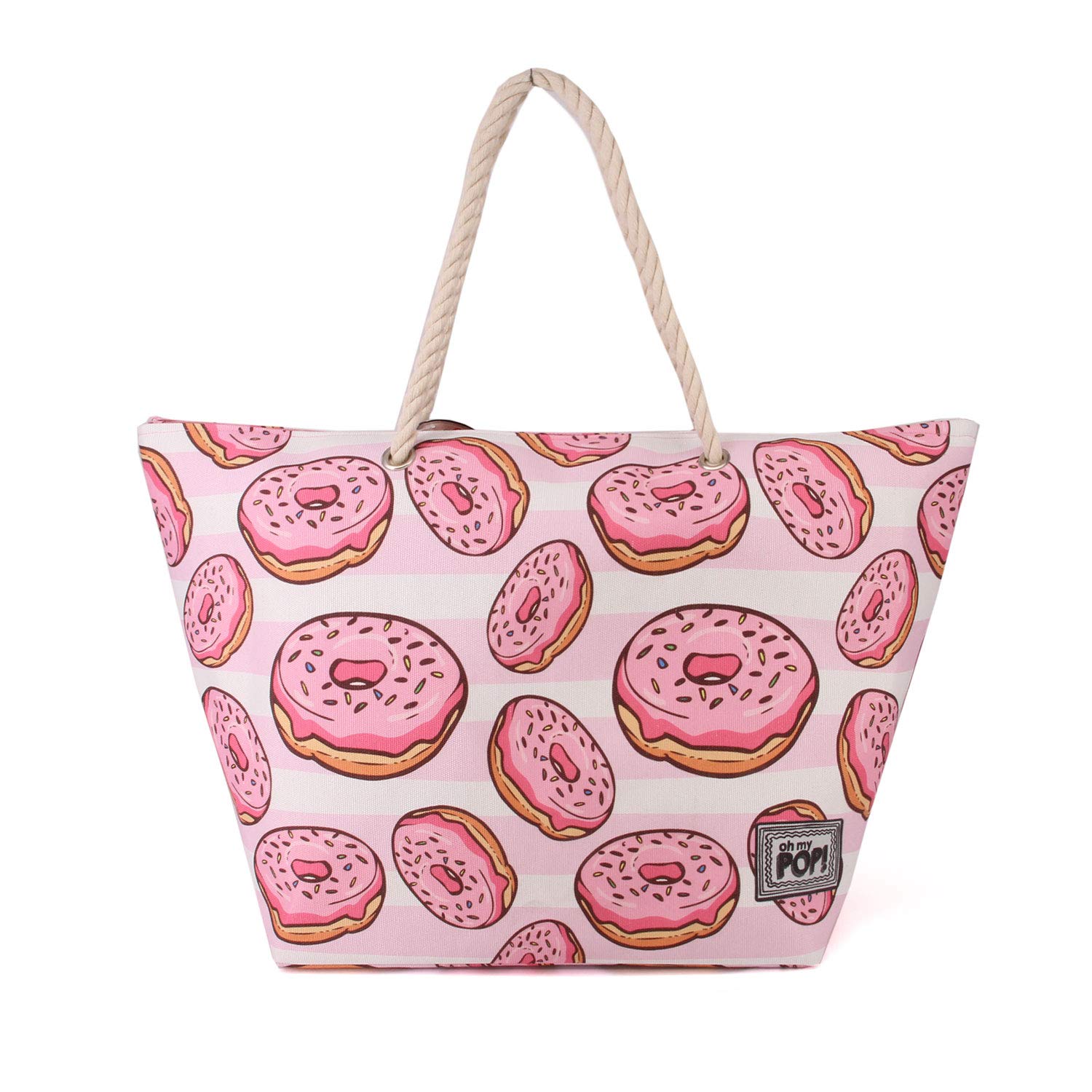 oh-my-pop-yummy-sac-de-plage-60-cm-multicolore image 2
