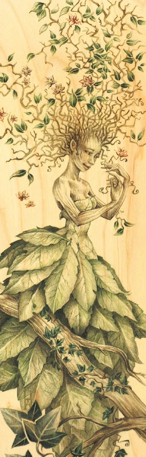hironwoods-marque-pages-marque-page-dame-nature image 1