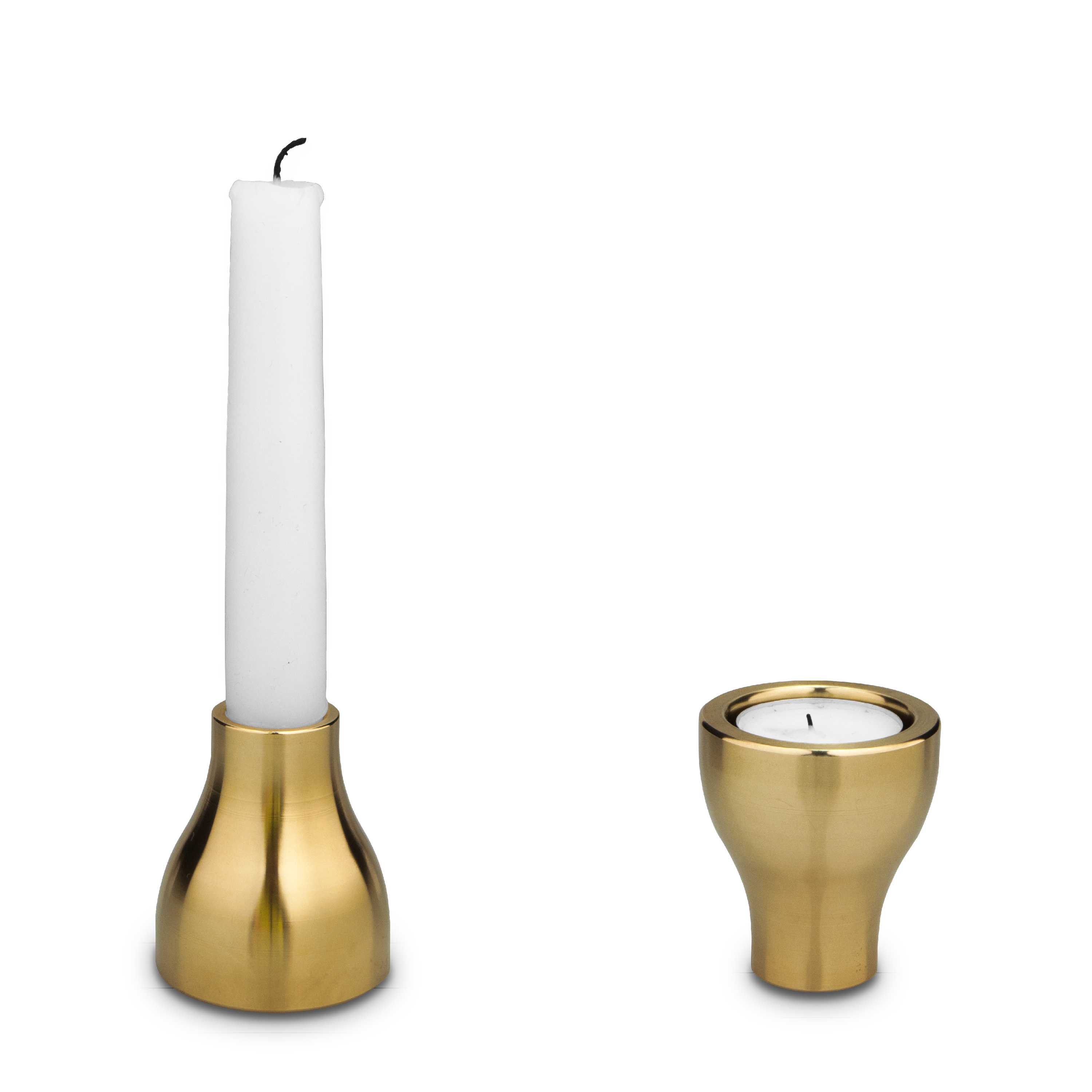 made-by-toft-around-bougeoir-2-en-1-laiton-6-cm image 1