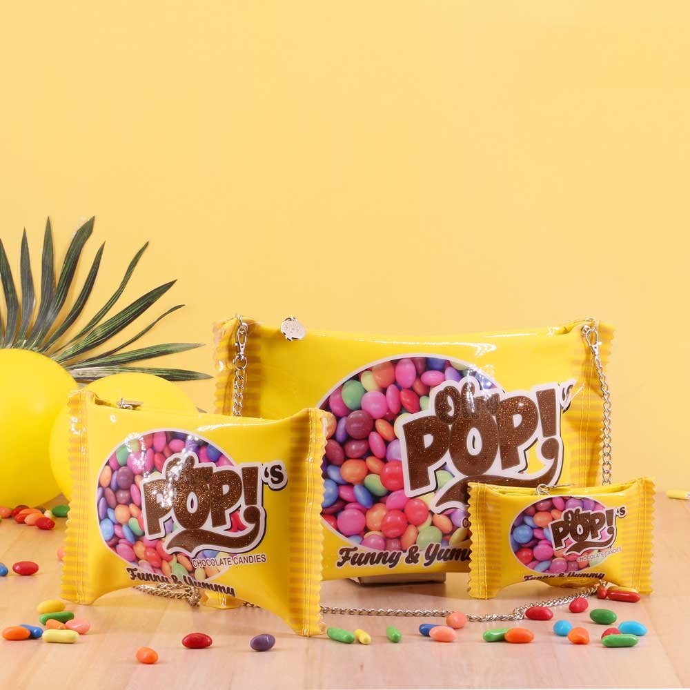 oh-my-pop-chococandy-trousse-de-toilette-jaune-24-cm image 6