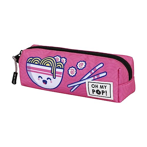 oh-my-pop-yaki-trousse-carr-e-fan-2-0-rose-21-cm image 4