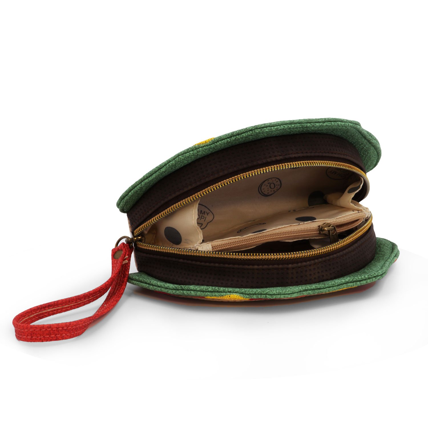 oh-my-pop-taco-porte-monnaie-tex-beige-15-x-9-cm image 4