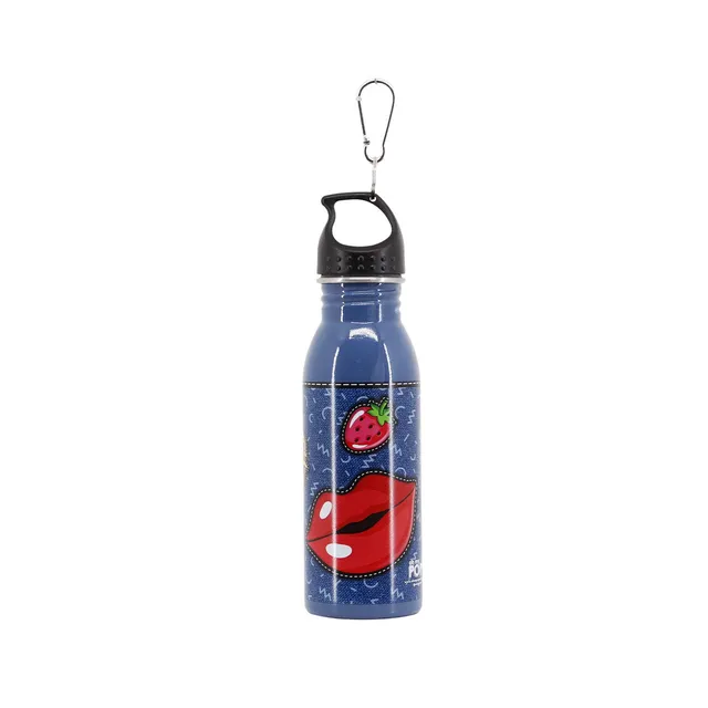 oh-my-pop-patches-bouteille-eau-500-ml-bleu image 1