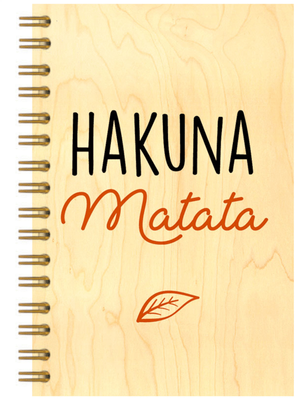 hironwoods-hakuna-carnet-couverture-bois-146x94mm image 1