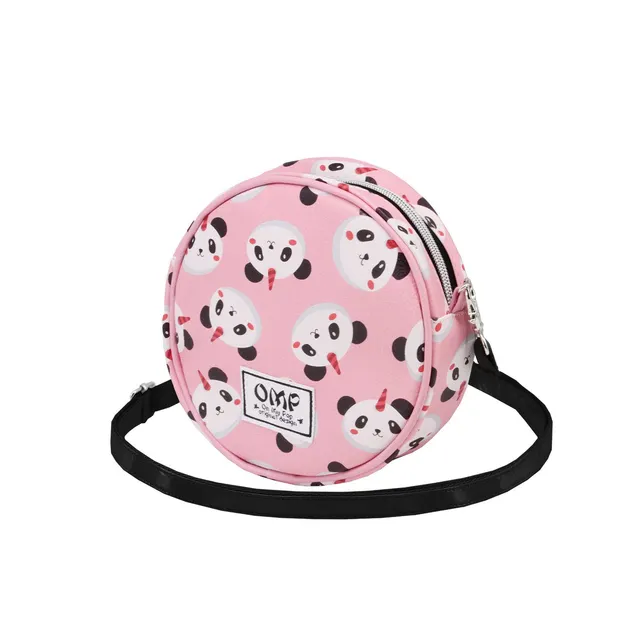 oh-my-pop-pandicorn-rosa-sac-bandouli-re-rond-rose-18-5-cm image 1