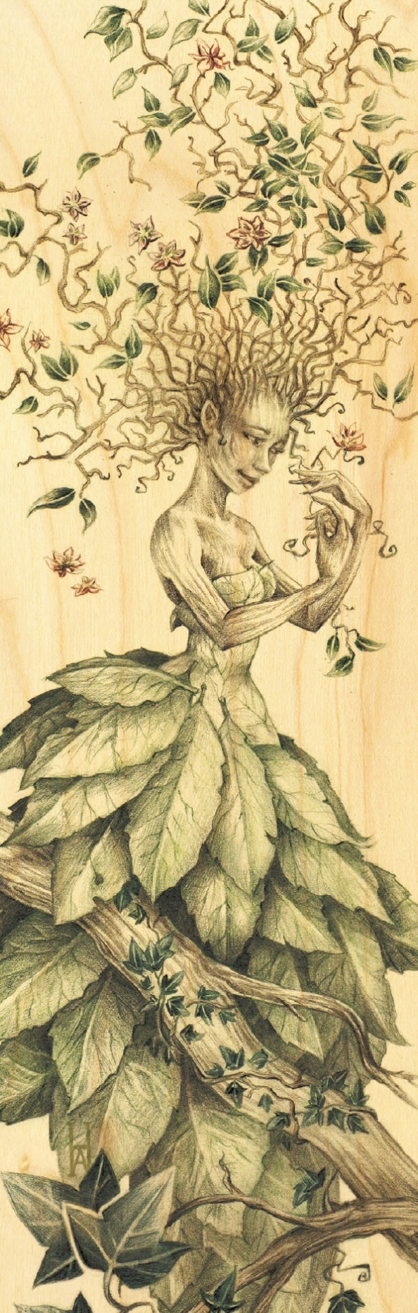 hironwoods-marque-pages-marque-page-dame-nature image 1